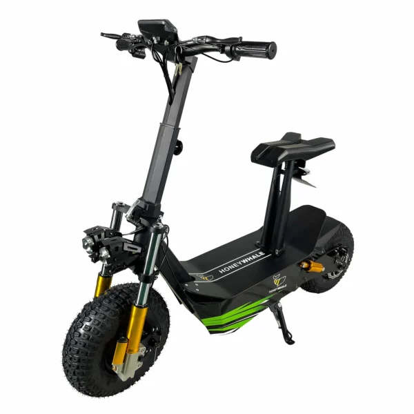 Scooter Eléctrico Honey Whale Discoverer Negro Honey Whale