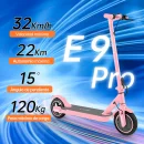 Scooter electrico E9PRO rosa