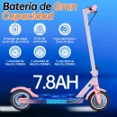 Scooter electrico E9PRO rosa
