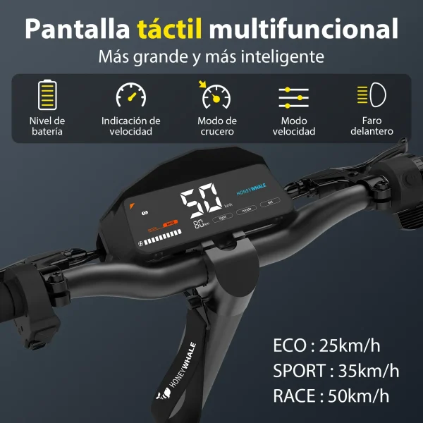 Scooter electrico H2 beige - Imagen 4