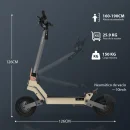 Scooter electrico H2 beige