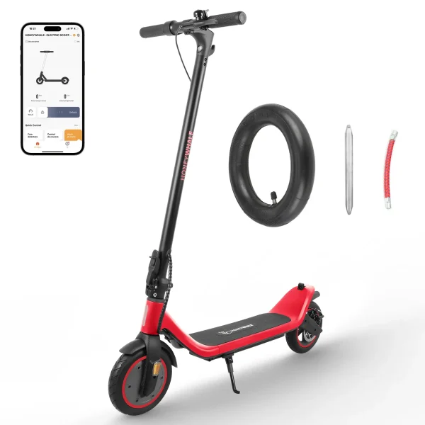 Scooter electrico M1 rojo